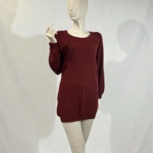 Aritzia TNA Angora/Cashmere Blend Waffle Knit Long Tunic